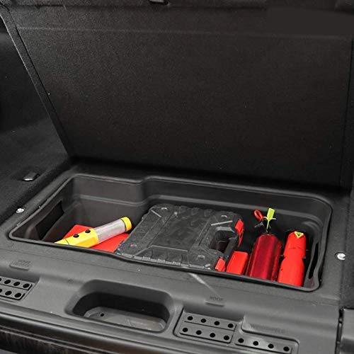 Mad Baboon Rear Trunk Storage Cargo Box Case For 18-23 Jeep Wrangler JL Car Interior Holder